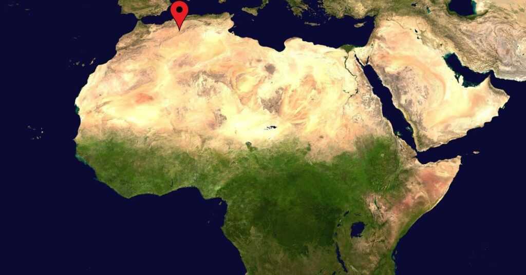 North Africa where the Sloughi originated