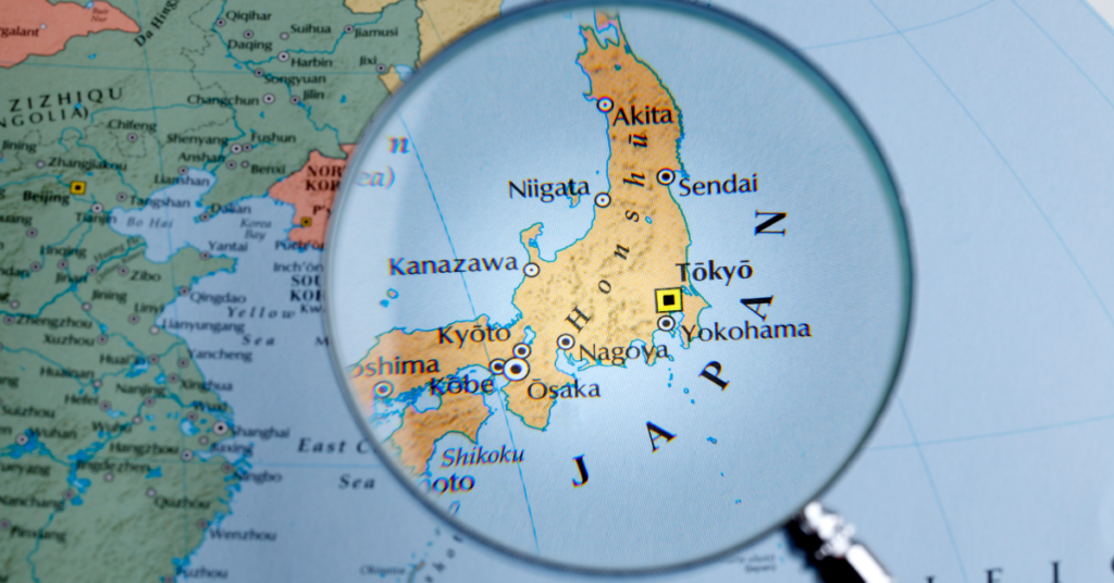 Map of Japan